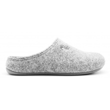 Thies PET Slipper (soft felt) light grey slippers women